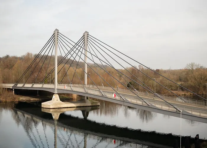 Panoramablick Auf Baldeneysee * Essen